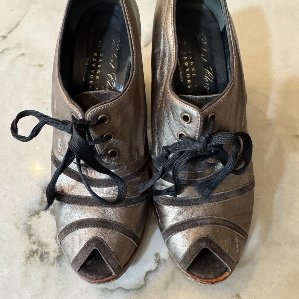 Pre Loved Robert Clergerie Peep Toe Shoes